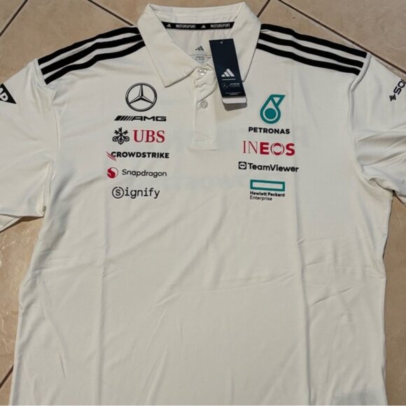 Formula 1 Jersey Mercedes Benz AMG , Unisex - Picture 13 of 16